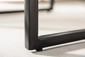 Set de 2 masute design industrial Elements Long Sheesham