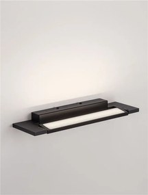 Aplica de perete LED baie IP44 LIVO negru