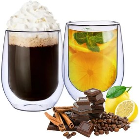 Set 2 pahare termo Altom Andrea, 300 ml, albastru