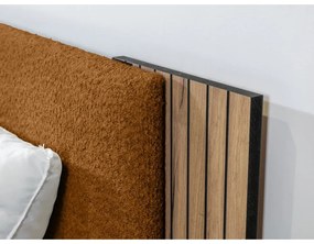 Pat matrimonial cu somieră 140x190 cm Lior – Bobochic Paris