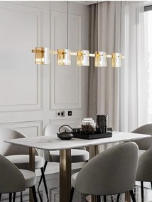 Lustra Ella 120cm, Gold