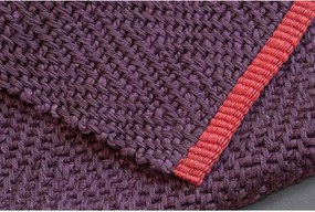 Covor tip traversă burgundy din iută 70x150 cm Notes – Mette Ditmer Denmark