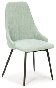 Scaune de dining verde-mentă 2 buc. Elma – Marckeric