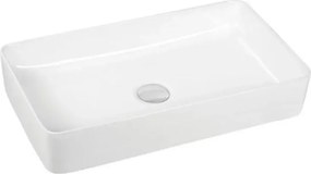 Lavoar pe blat Fluminia Lena alb 60 cm
