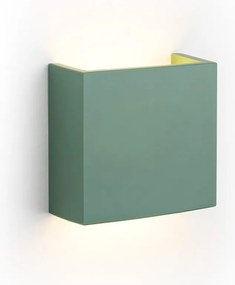 Aplica LED de perete cu lumina ambientala design modern Gent verde