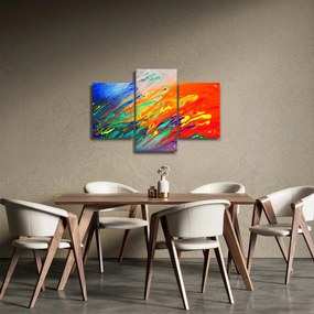 Tablou - Abstract colorat (90x60 cm)