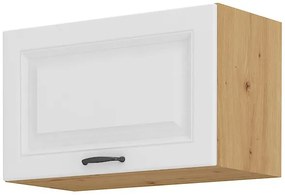 Dulap superior de bucătărie Sheila 60 GU 36 1F (stejar artisan + alb). 1032462