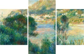 Tablou - Auguste Renoir, View of Monte Carlo from Cap Martin, reproducere (90x60 cm)