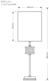 Veioza eleganta design modern EMPOLI