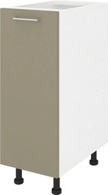 Corp Baza Lecce, 1 Usa, Taupe/Alb, 30 x 50 x 80 cm