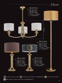 Candelabru 3 brate design clasic realizat manual Decor