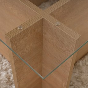 Măsuță de conferință Vetrino Honey Oak