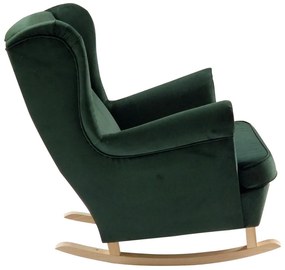 Fotoliu balansoar cu urechi Trasmitirle (verde + fag) . 1116524