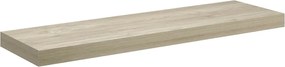 vidaXL Raft de perete suspendat, stejar, 80x23,5x3,8 cm, MDF