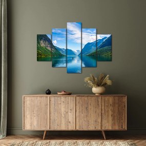 Tablou - Lacul Lovatnet (150x105 cm)