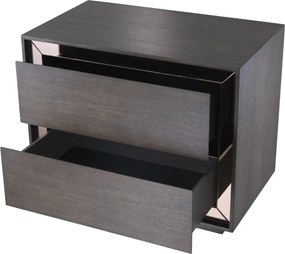 Noptiera design elegant LUX Cabas, cafeniu-Mocha 114222 HZ