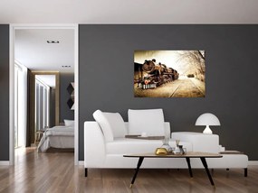Tablou - Locomotiva istorică (90x60 cm)