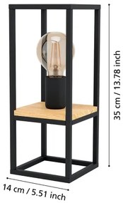 Lampă de masă LIBERTAD 1xE27/40W/230V Eglo 99797