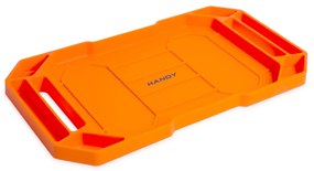 HANDY - Tava cauciuc pentru unelte, cu compartimente si maner - 53 x 29,5 x 3,5 cm