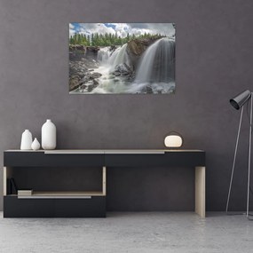 Tablou cu cascade (90x60 cm)