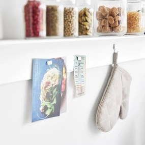 Raft alb din metal 90 cm – YAMAZAKI