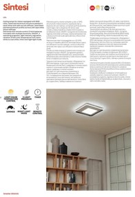 Plafonieră LED dimabilă Redo 05-961 SINTESI LED/53W/230V 3000-6000K + telecomandă