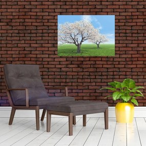 Tablou cu copaci (70x50 cm)