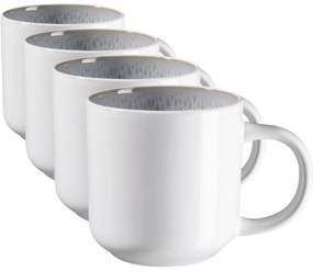 Mäser Set de căni de cafea Lunaria Grey 360 ml, 4buc.