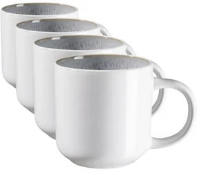 Mäser Set de căni de cafea Lunaria Grey 360 ml, 4buc.