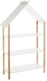 Bibliotecă de copii albă 79x131 cm – Casa Selección