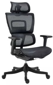 Scaun de birou Caricia, negru