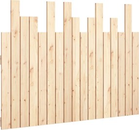 vidaXL Tăblie de pat pentru perete, 108x3x80 cm, lemn masiv de pin