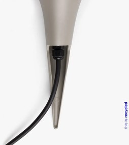 Lampa de exterior decorativa tip tarus IP44 LEAF gri