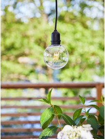 Markslöjd 107989- Lampă LED suspendată de exterior GARDEN24 LED/2,86W/24V IP44 negru/transparent