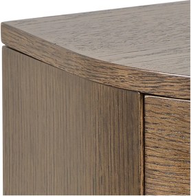 Noptieră în culoare naturală închisă cu aspect de lemn de stejar Paron – Actona