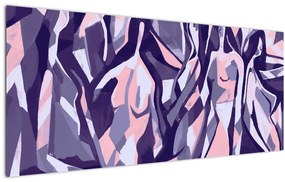 Tablou - Abstract, femei (120x50 cm)