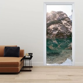 Fototapet pentru ușă - Lac Montan (95x205cm)