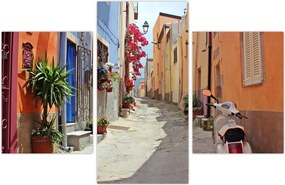 Tablou cu strada din Sardinia (90x60 cm)