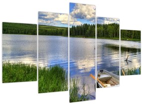 Tablou - Sat pitoresc (150x105 cm)