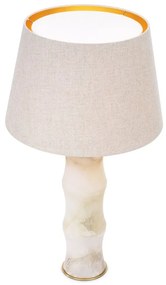 Veioza, lampa de masa design LUX Bonny, alabastru 116217 HZ