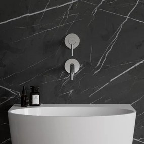 OMNIRES Y1215NCR - Baterie lavoar încastrat Y crom lucios