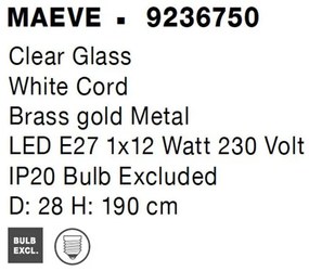 Lustra, Pendul design modern MAEVE