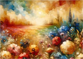 Tablou - Pajiște colorată (70x50 cm)