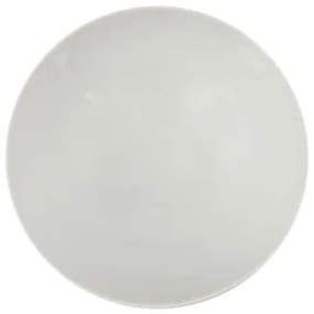 Set de veselă, 24 de piese, porțelan, alb/albastru