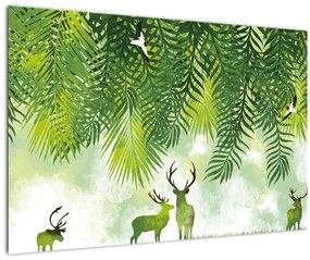 Tablou - Ceb în pădure (90x60 cm)