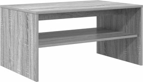 vidaXL Masă de cafea Gri Sonoma 80 x 50 x 40 cm Lemn compozit