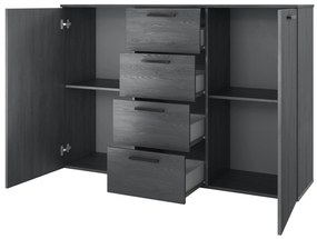 Comodă Afrodita Typ 26 (Stejar carbon). 1108227