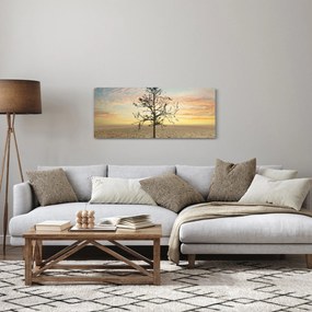 Tablou - Copac în deșert (120x50 cm)
