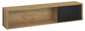 Dulap de perete Bruselas (stejar craft auriu + negru) . 1116785