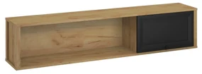 Dulap de perete Bruselas (stejar craft auriu + negru) . 1116785